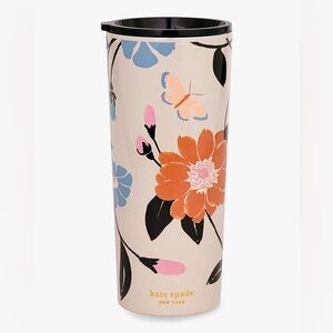 Kate Spade Floral Garden Stainless Steel Tumbler Cup